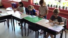 Math centres on the last week of school